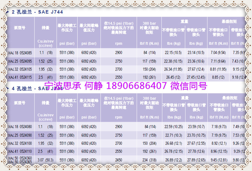 力度克XAi系列柱塞泵